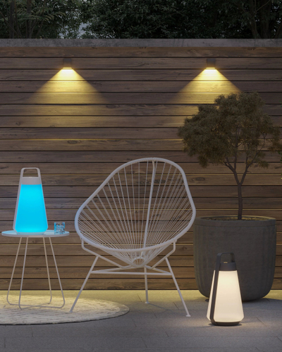 Llambë tavoline LED Air, RGBW, 3.5W, IP65, e bardhë