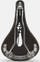 Selino biçiklete Brooks B17 Carved, lëkurë natyrale, shina çeliku, e zezë