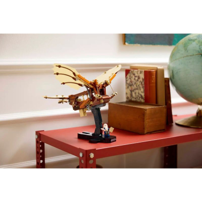 Set LEGO Icons Leonardo Da Vinci's Flying Machine 10363, 493 pjesë, bezhë