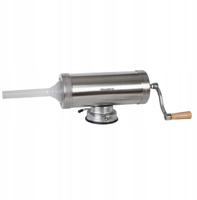 Mbushëse salsiçesh Klausberg KB-7925, 2.5kg, horizontale, çelik inox