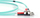 Kabllo fibër optike Digitus FO Patch C ST ST, multimode 50/125 µm, duplex 10 m, OM3