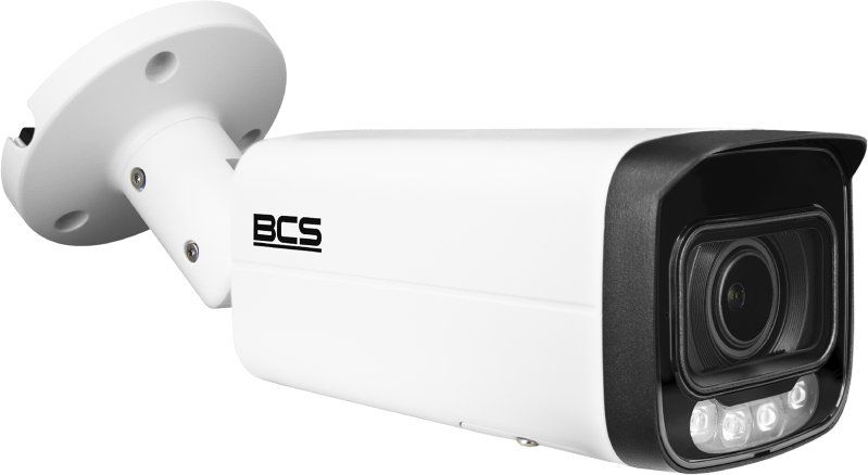 Kamerë IP bullet BCS Line BCS-L-TIP46FCR6L5-AI1, 6Mpx, NightColor WDR, e bardhë