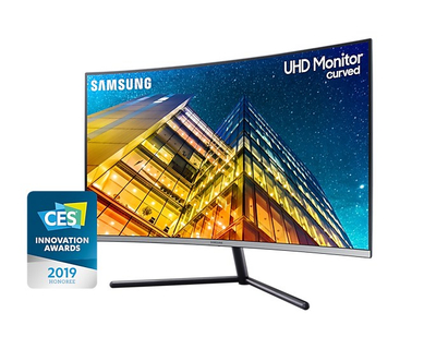 Monitor Samsung 32" UHD, 31.5", 3840 x 2160, i hirtë