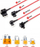 Set adapterë siguricash Viofo Fuse, 4 copë, ATC ATS MICRO2 MINI, të kuq