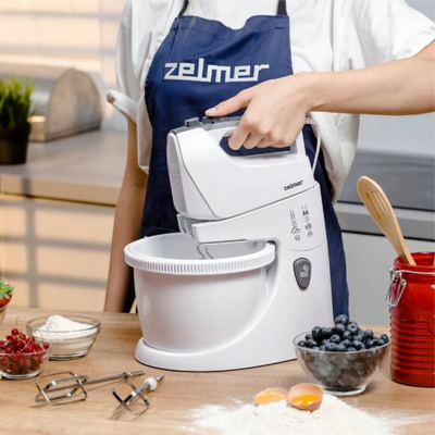 Mikser dore me enë Zelmer ZHM2559, 750W, 3L, i bardhë