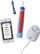 Furçë dhëmbësh elektrike për kalamaj Signal Playbrush Smart Sonic, me Bluetooth, me karikues, blu e kuqe
