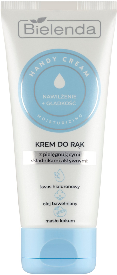 Krem duarsh Bielenda Handy Cream Moisturizing, hidratues, 50 ml, i bardhë me blu