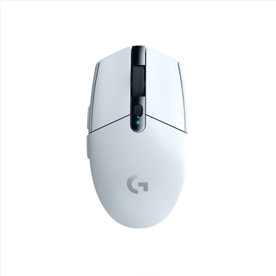 Maus Logitech G G305 LIGHTSPEED, wireless, 12000 DPI, i bardhë