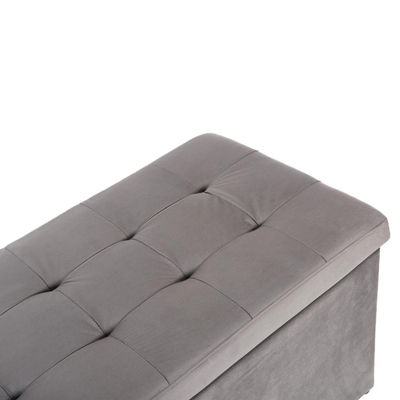 Stol me hapësirë magazinimi Punk 90x50x50Hcm (HM279.11), gri