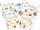 Ngjitëse për pikturim fytyre Disney Princess Face Painttoos, set për kalamaj, shumëngjyrëshe