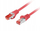 Kabllo rrjeti Lanberg Patch CAT6 S FTP, 1m, e kuqe