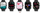 Smartwatch Giewont GW230-2, Bluetooth, për ndjekje aktiviteti, i zi