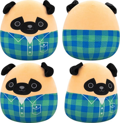 Lodër pellushi Squishmallows Prince, 12", super e butë, koleksionuese