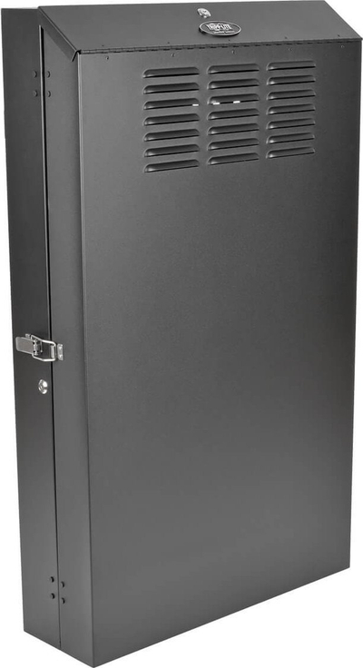 Kabinet serveri Eaton Tripp Lite SmartRack 6U, montim vertikal në mur, 36", ngjyrë e zezë