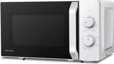 Furrë me mikrovalë Toshiba MW2-MG20P, 20L, grill 1000W, e bardhë