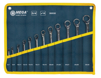 Çelësa Mega 36532, 12 copë, 6-32 mm