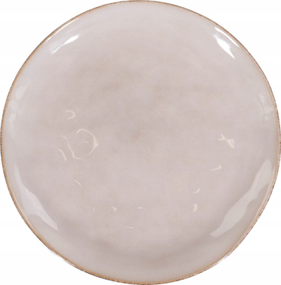 Pjatë ëmbëlsirash stoneware, 21cm, porcelan, e bardhë