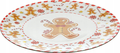 Pjatë buke Atmosphera Spice, 33 cm, e bardhë