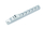 Zgjatues rack Bachmann 333.412, 6 dalje SCHUKO, 1U 19", gri e hapur