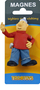 Magnet dekorativ Tisso-Toys MAGNES MAT 11045M, figurë klasike, shumëngjyrësh