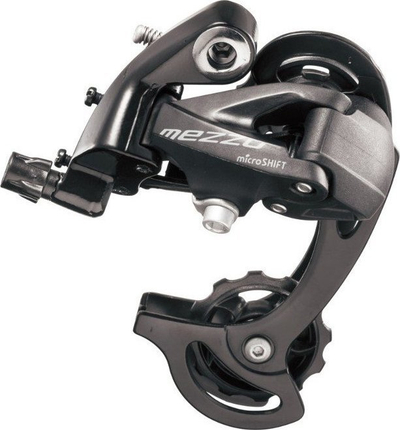 Kambjo e pasme Microshift Mezzo, 8-9 shpejtësi, short cage, max 36T