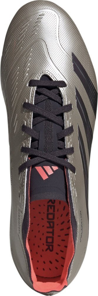 Këpucë futbolli Adidas Predator League FG IF6349, fushë natyrale, me lidhëse, të zeza