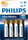 Bateri Philips Ultra AA/R6, 1.5 V, 4 copë