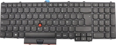 Tastierë laptopi Lenovo 00PA340, layout FR, e zezë