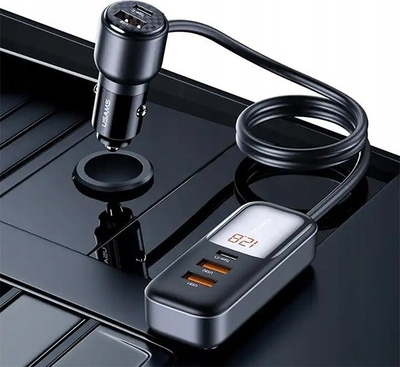 Karikues veture Usams C40 CC213, 165W, 3xUSB 2xUSB C, i zi