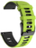 Rrip për orë të mençur 4wrist Garmin 22 mm, i gjelbër