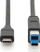 Kabllo USB Type-C në USB-B Digitus, Gen2, 10 Gbit/s, e zezë