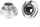 Lidhës zorre Geko G70102, 2" 52 mm, set 2 copë, argjendtë
