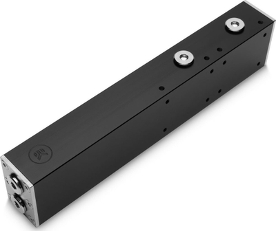 Manifold ftohës ujor EKWB EK-Pro 2CPU 6GPU, acetal, për 2 CPU dhe 6 GPU, i zi