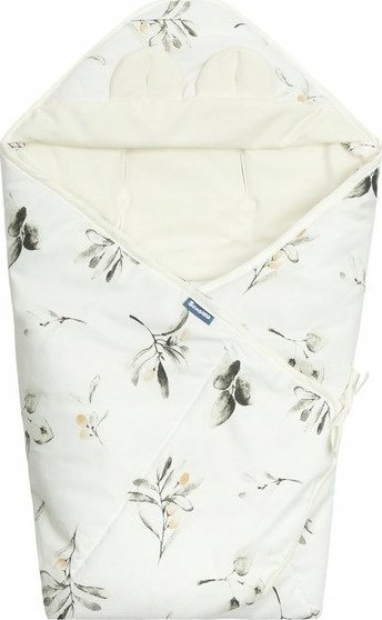 Mbështjellëse kadife për karrige makine Velvet XL, 115x115 cm, pambuk anti-alergjik, jeshile krem