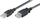 Kabllo Goobay USB A - USB A (93600), 3m, e zezë