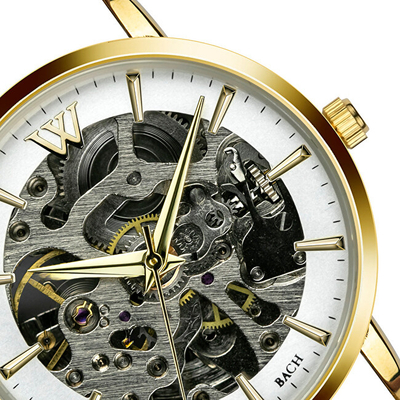 Orë dore për femra Walter Bach Opus Opulence Automatic WDF-3418, e artë