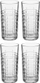 Set gotash qelqi Secret de Gourmet Edgar, 300ml, 4 copë, transparent