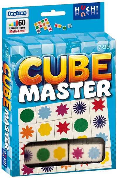 Loja logjike Huch Cubemaster, për 1 lojtar, 8+ vjeç, shumëngjyrëshe