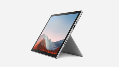 Tablet 2 në 1 Microsoft Surface Pro 7 Plus, 12.3", Intel Core i5, 8GB RAM, 256GB, 4G LTE, platinum