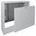 Kasë elektrike sipërfaqësore për shpërndarje, 5 qarqe, 485x580x120 mm, e bardhë