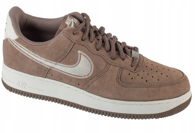 Патики Nike Air Force 1 07 LV8 M HJ4465-200, велур кожа, кафеави