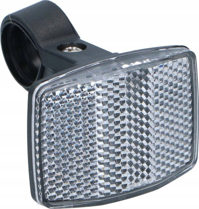 Set drita reflektuese biçiklete Dunlop, përpara dhe prapa, të bardha dhe të kuqe