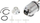 Valvul blow off TURBOWORKS CN-BO-007, metal, universale, ngjyrë argjendi