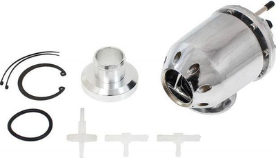 Valvul blow off TURBOWORKS CN-BO-007, metal, universale, ngjyrë argjendi