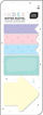 Fletëza shënjuese Interdruk Pastel Index Tabs, 125 copë, shumëngjyrëshe