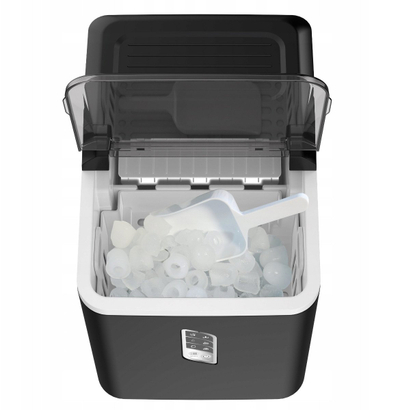 Makineri për kube akulli Lafe IceTwist PRO, 12kg në 24 orë, depozitë 1.5L, ngjyrë argjendtë
