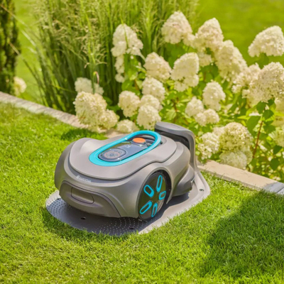 Kositës robotik Gardena Sileno Max 800, për 800 m², automatik me tel, gri
