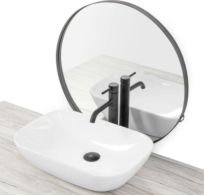 Lavabo mbi banak Rea Claudia, 51cm, e bardhë