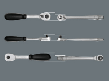 Arpion standard Wera, 1/2", 281 mm