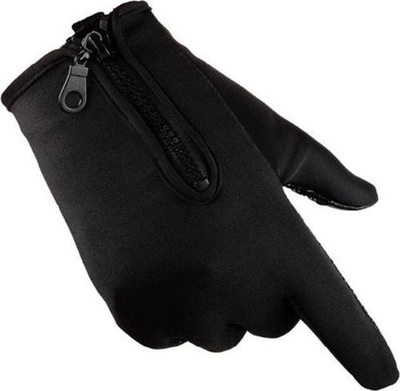 Doreza sportive touch për telefon XL, dimri, antirrëshqitëse, të zeza
